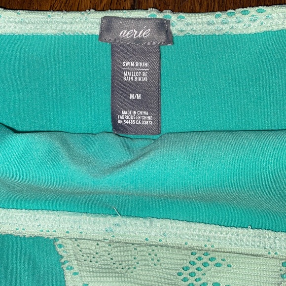 Aerie Mint Pineapple Bikini Bottoms ✨🍍 - Picture 3 of 4